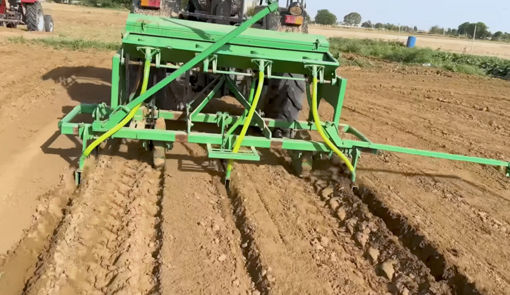 tractor ploughing