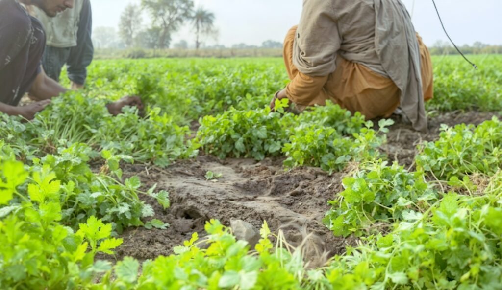 green coriander
